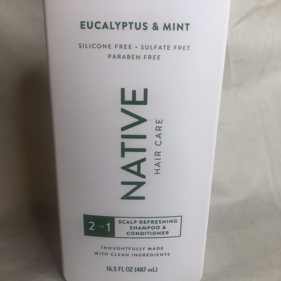 Native Scalp Refreshing 2 in 1 Shampoo and Conditioner Eucalyptus Mint, 16.5 oz - Picture 2 of 3